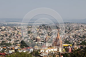 Panoramic view of San Miguel de Allende