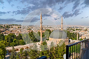 Panoramic view of Sanli Urfa city, Turkey