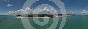 panoramic view of the sea, barrier reef and Praia dos Carneiros