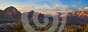 Panoramic View of Sedona Arizona