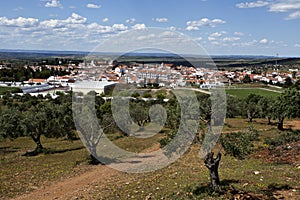 Panoramic View of Serpa, Portugal