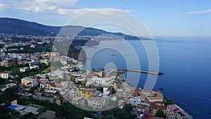 Panoramic view of Sorrento, the Amalfi Coast, Italy