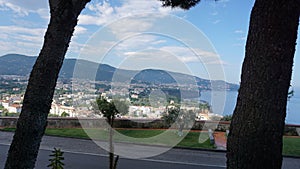 Panoramic view of Sorrento, the Amalfi Coast, Italy