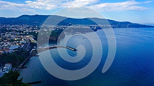 Panoramic view of Sorrento, the Amalfi Coast, Italy