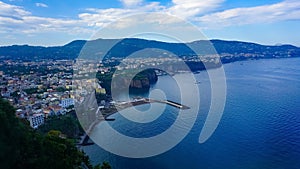 Panoramic view of Sorrento, the Amalfi Coast, Italy