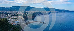 Panoramic view of Sorrento, the Amalfi Coast, Italy