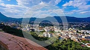 Panoramic view of Sorrento, the Amalfi Coast, Italy