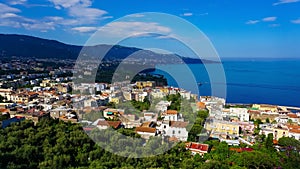 Panoramic view of Sorrento, the Amalfi Coast, Italy