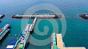 Panoramic view of Sorrento, the Amalfi Coast, Italy