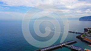 Panoramic view of Sorrento, the Amalfi Coast, Italy