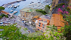 Panoramic view of Sorrento, the Amalfi Coast, Italy