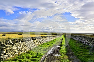 Panoramic View from Scottish Inner Hebridean Island