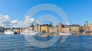 Panoramic view of Stockholm city