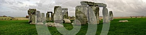Panoramic view of Stonehenge