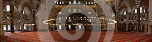 Panoramic view of the Suleymaniye Mosque (Istanbul  Turkey)