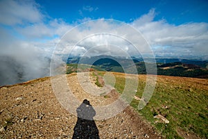 Panoramic view of Tatra mountains in slovakia