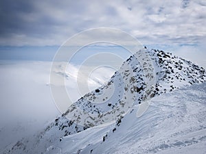 Panoramic view of Tatry Nizne