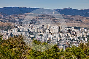 Panoramic view of Tbilisi