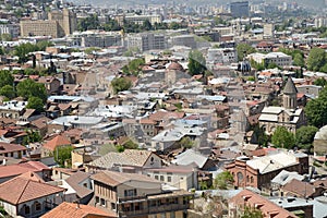 Panoramic view of Tbilisi