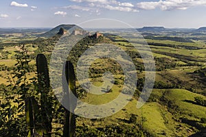 Panoramic view of Three stones mount da Indio stone photo