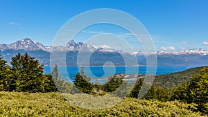 Panoramic view, Tierra del Fuego National Park, Ushuaia, Argentina