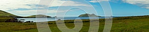 Panoramic view to the Blasket Islands