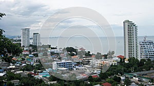 Panoramic view to Hua Hin