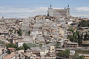 Panoramic view to Toledo