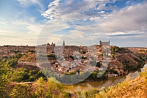 Toledo, Spain, panoramic view. photo