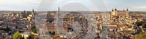 Panoramic view of Toledo,Spain