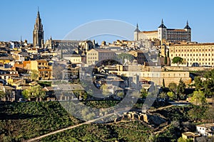Panoramic view of Toledo, Spain