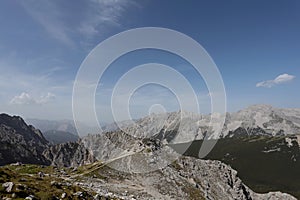 The panoramic view from the top of Innsbruck.