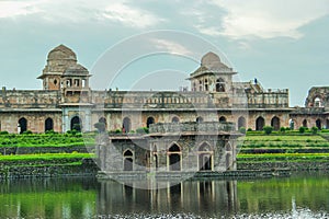 A panoramic view of the tourist destination Mandu.