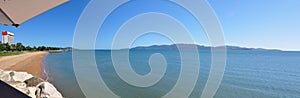 Panoramic View of Townsville Strand and Magnetic Island