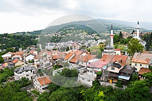 Panoramic view of Travnik