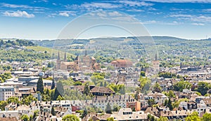 Panoramic view Trier Rhineland Palatinate Germany