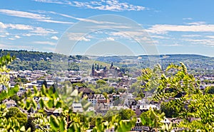 Panoramic view of Trier Rhineland Palatinate Germany