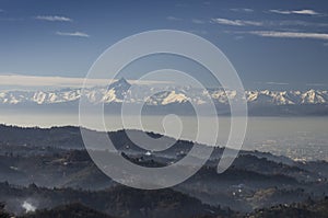 Panoramic View of Turin City