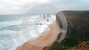 Panoramic view of the Twelve Apostles, Australia