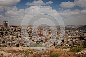 Panoramic view of Urfa city