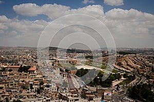 Panoramic view of Urfa city