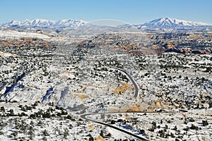 Panoramic View from Utah State Route 12