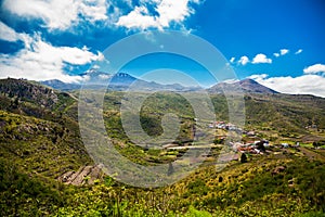 Panoramic view of Valle de Arriba