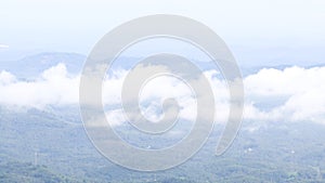 A panoramic view of the valley from the Wayanad ghats