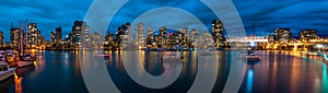 Panoramic view of Vancouver