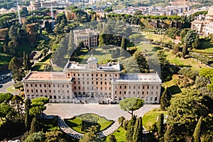 Panoramic view of Vatican city