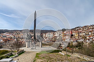 View of the old town of Veliko Tarnovo, Bulgaria photo