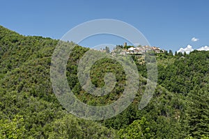 Panoramic view of Viano, Tuscany