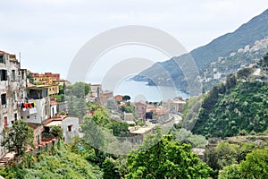 Panoramic view of Vietri sul Mare, Amalfi Coast