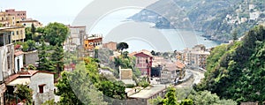 Panoramic view of Vietri sul Mare, Amalfi Coast